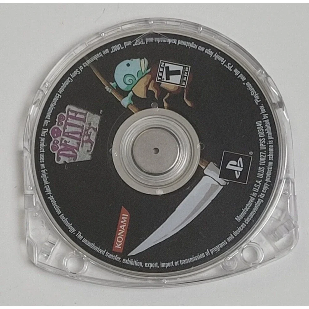 DEATH‎ JR. - SONY PSP PLAYSTATION PORTABLE GAME ONLY